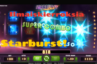 ilmaiskierroksia starburst